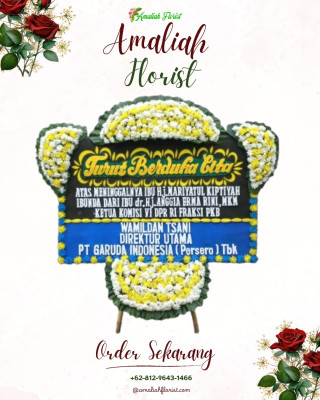 Papan Bunga Duka di Pemurus Luar